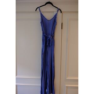 S/S23 BELLA DAHL SMOCKED BACK CAMI JUMPSUIT NAVY